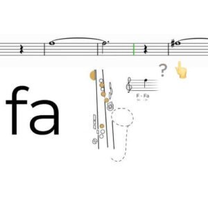 Beginner Saxophone Fingering & Long Tone Exercise