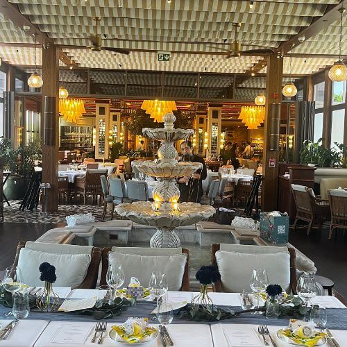 Luxury restaurant Dubai perfect for live jazz saxophone ambiance - ChrisOnSAX