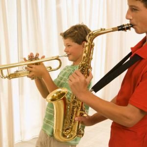 After school saxophone activity for teens in Dubai